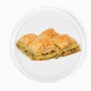 Fıstıklı Kaymaklı Kare Baklava